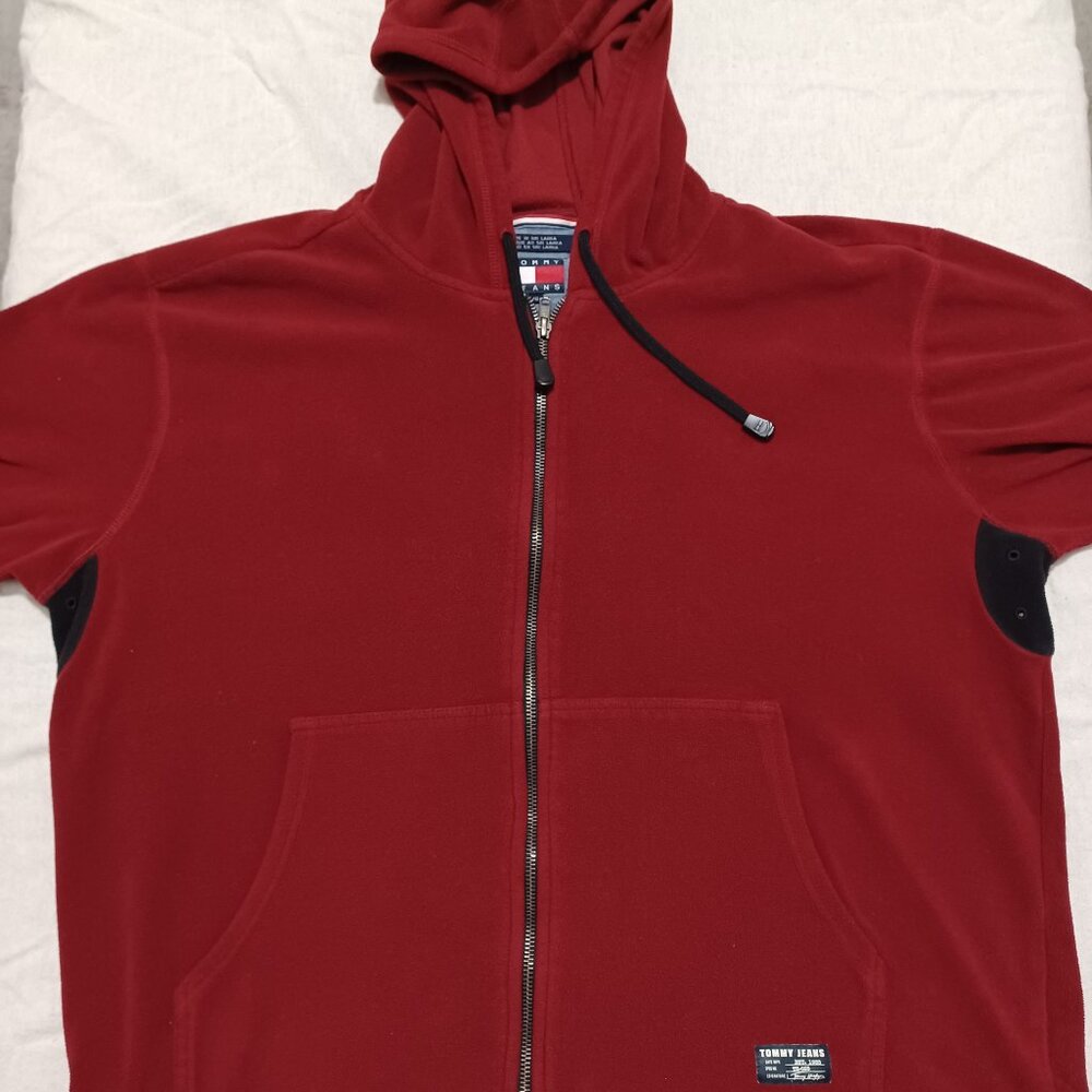 Tommy Jeans Full 2-way Zip Hoodie – Large (Sudadera con Cremallera)